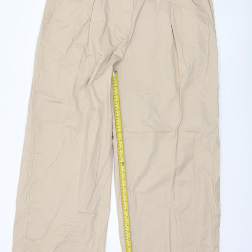 Marks and Spencer Women's Beige Trousers, Size 20