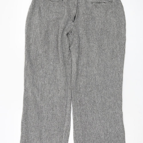 Cotton Traders Women's Grey Trousers, Size 16