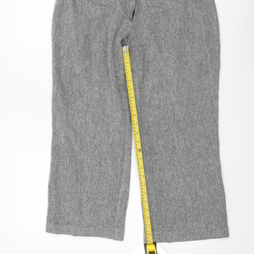 Cotton Traders Women's Grey Trousers, Size 16