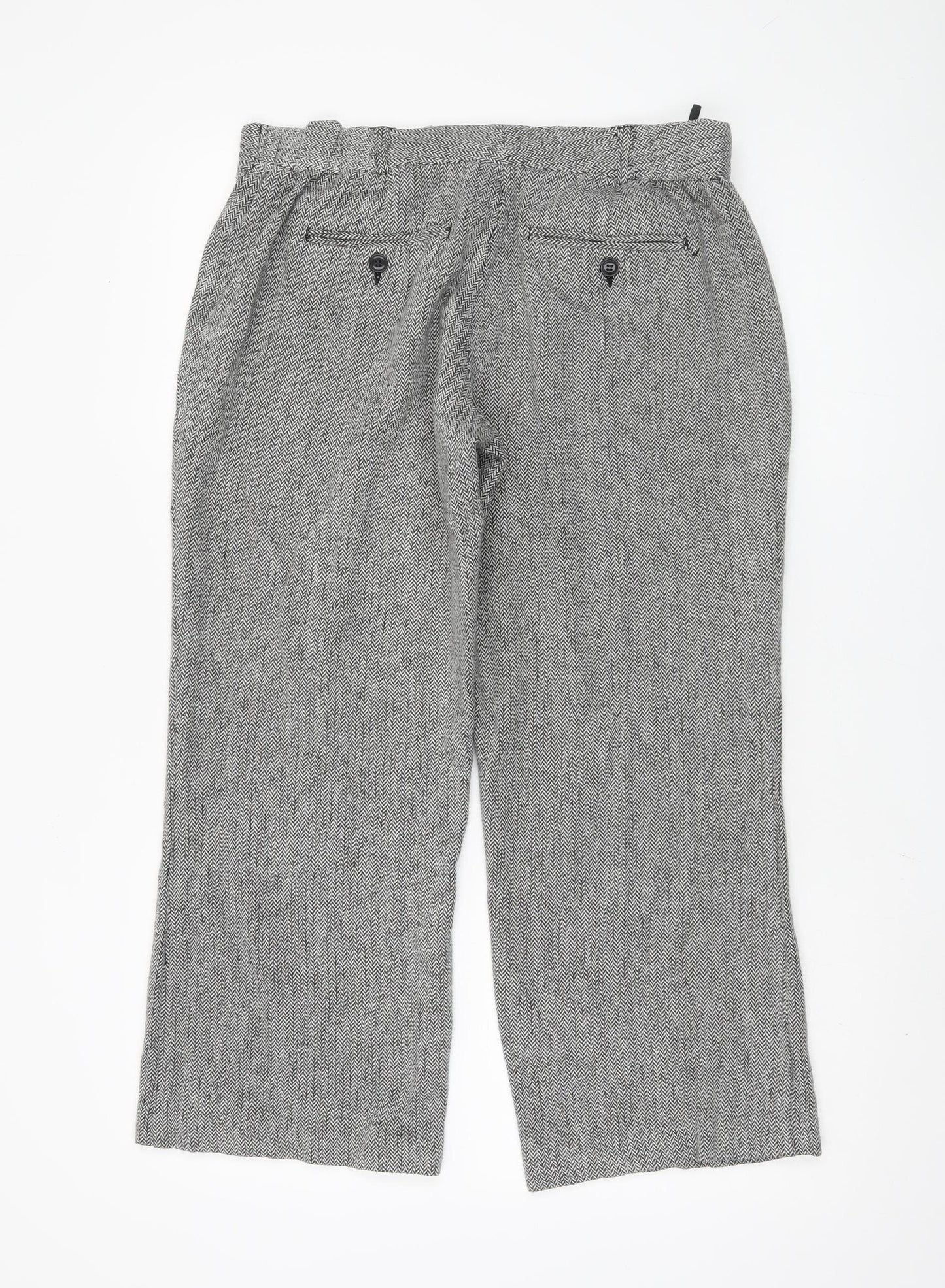 Cotton Traders Women's Grey Trousers, Size 16