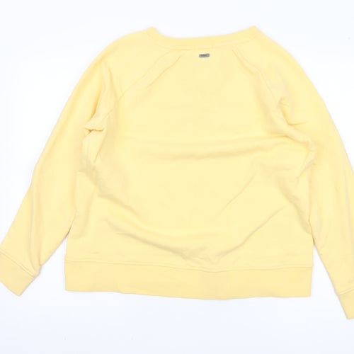 Barbour Women’s Yellow Sweatshirt Size 14