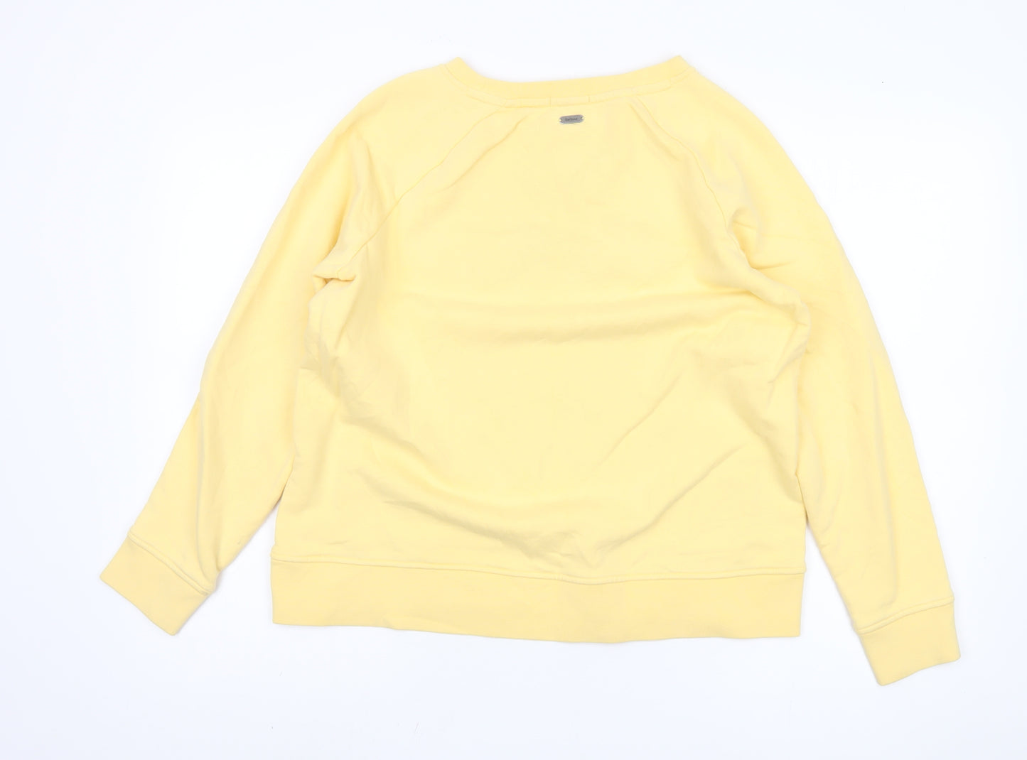 Barbour Women’s Yellow Sweatshirt Size 14