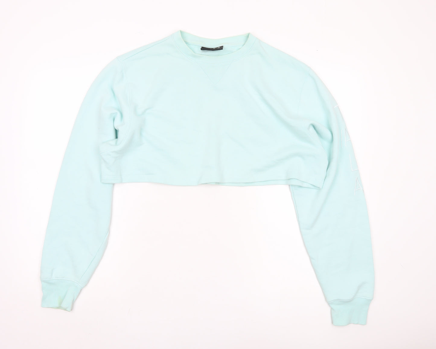 TALA Women's Blue Medium Crew Neck Sweatshirt, Casual Pullover