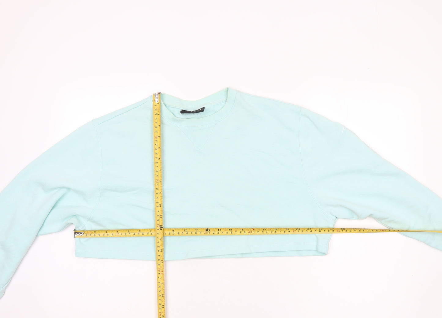 TALA Women's Blue Medium Crew Neck Sweatshirt, Casual Pullover