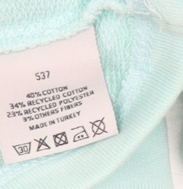 TALA Women's Blue Medium Crew Neck Sweatshirt, Casual Pullover