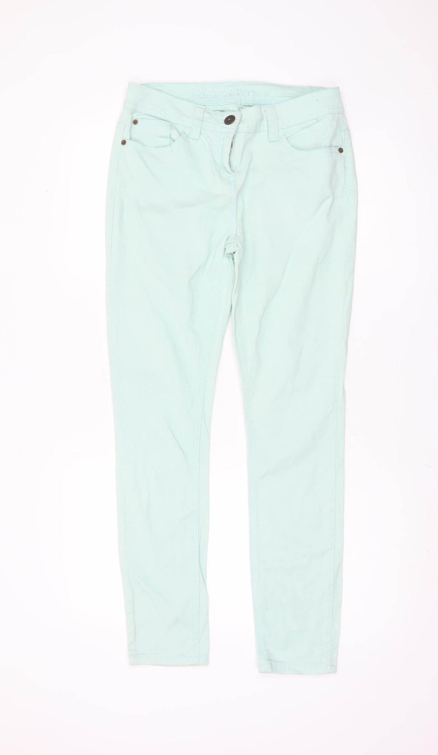 George Women's Blue Skinny Jeans Size 12