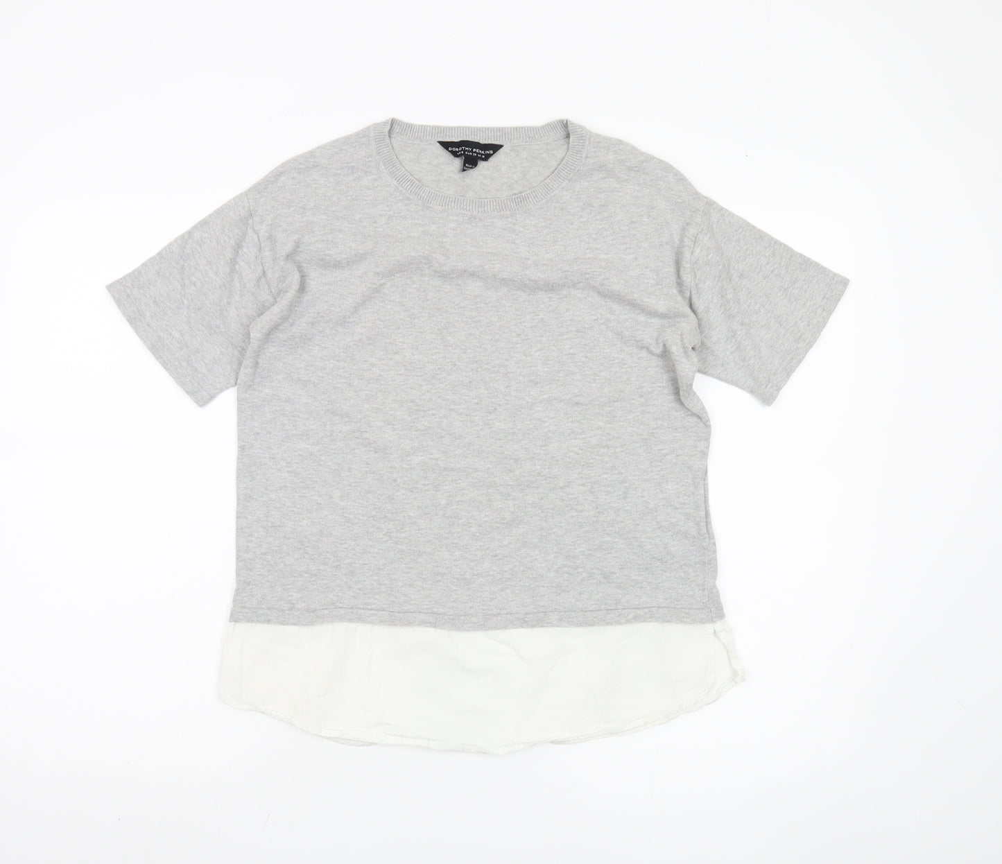 Dorothy Perkins Grey Women's Jumper Size 10