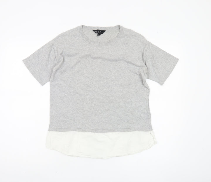 Dorothy Perkins Grey Women's Jumper Size 10