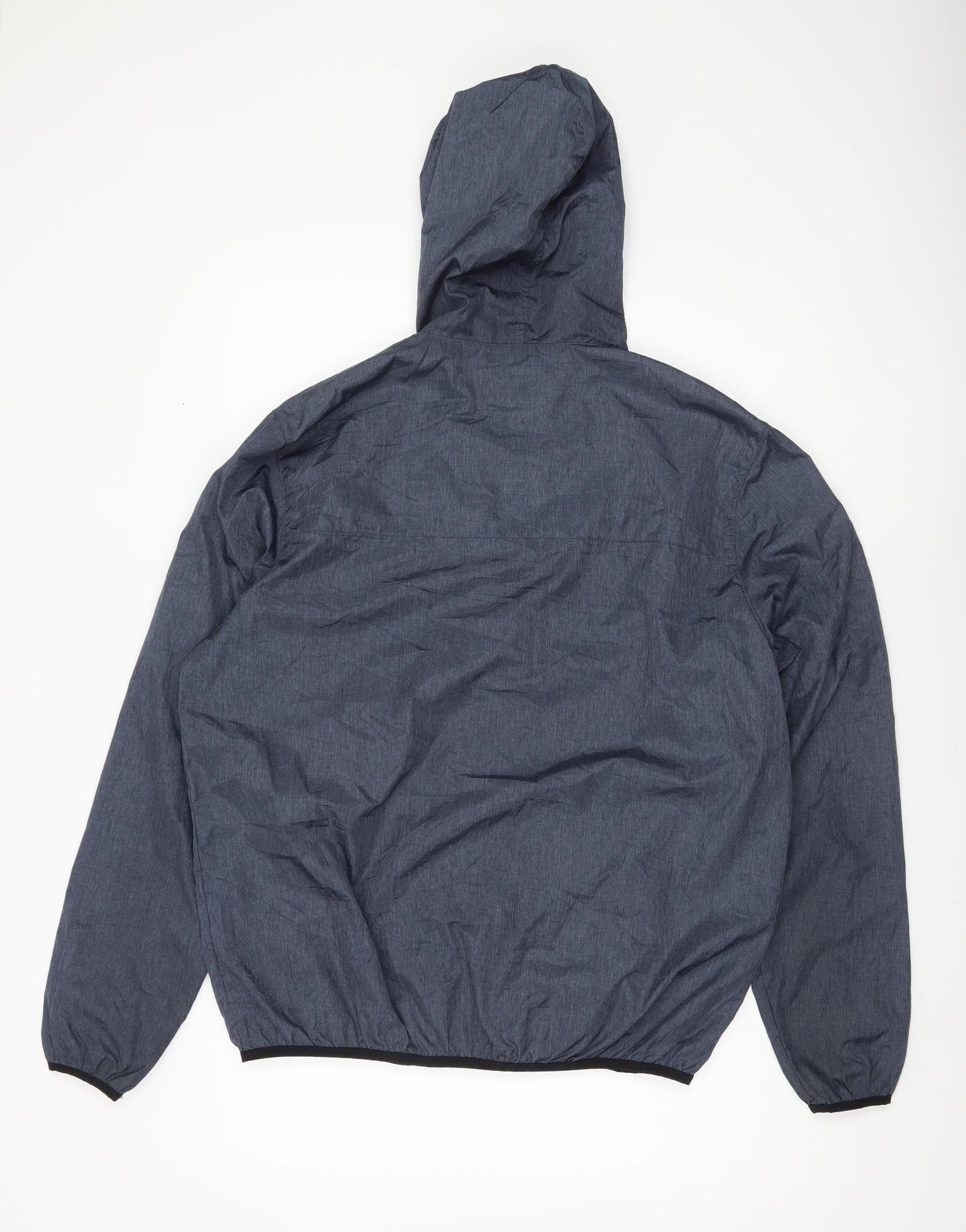 Size? Essentials Men's Blue Windbreaker Jacket L