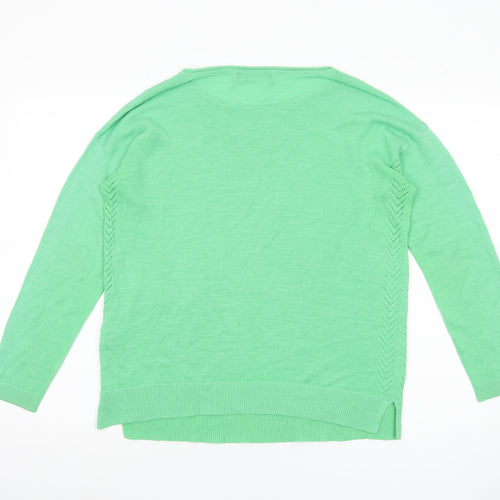 Marks and Spencer Green Pullover Jumper, Size 14