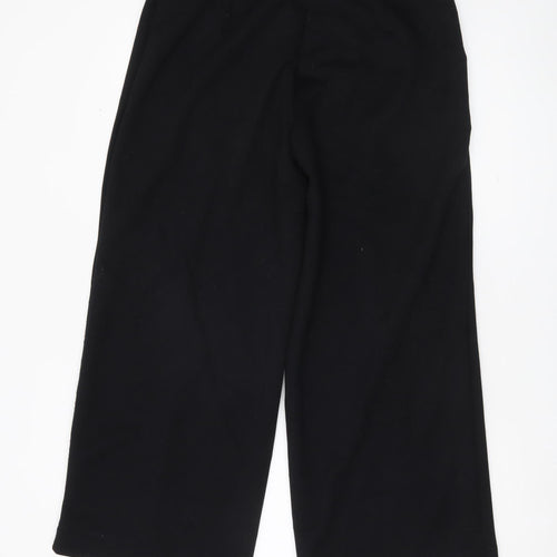 Marks and Spencer Women's Black Wide-Leg Trousers