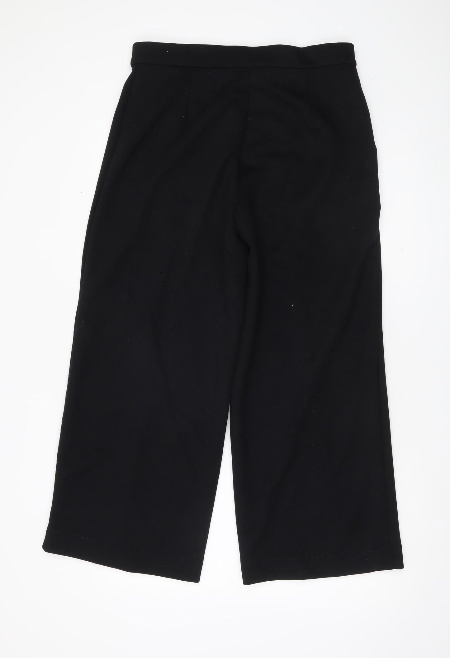 Marks and Spencer Women's Black Wide-Leg Trousers