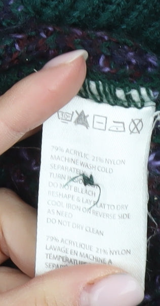 Cooperative Women's L Multicoloured Check Cardigan