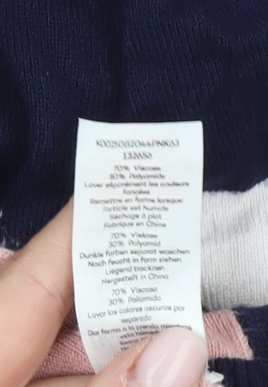 Bonmarché Women's Multicoloured Striped Cardigan S