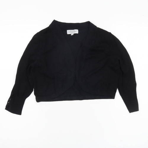 Debenhams Womens Black Cardigan Size 14 Petite