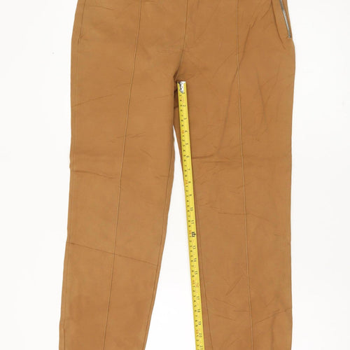 Mango Women's Brown Trousers Size 10
