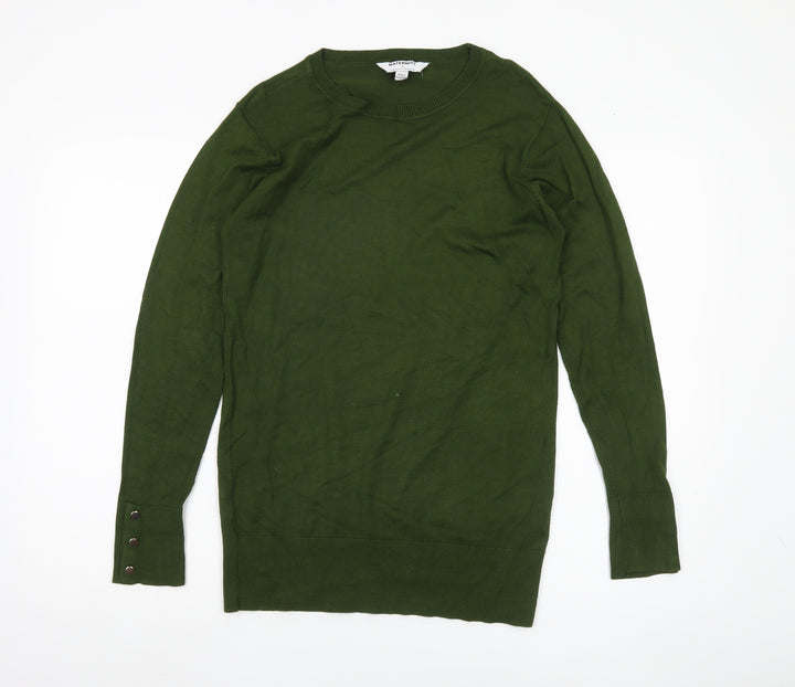 Dorothy Perkins Green Maternity Pullover Jumper S