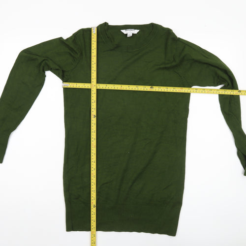 Dorothy Perkins Green Maternity Pullover Jumper S