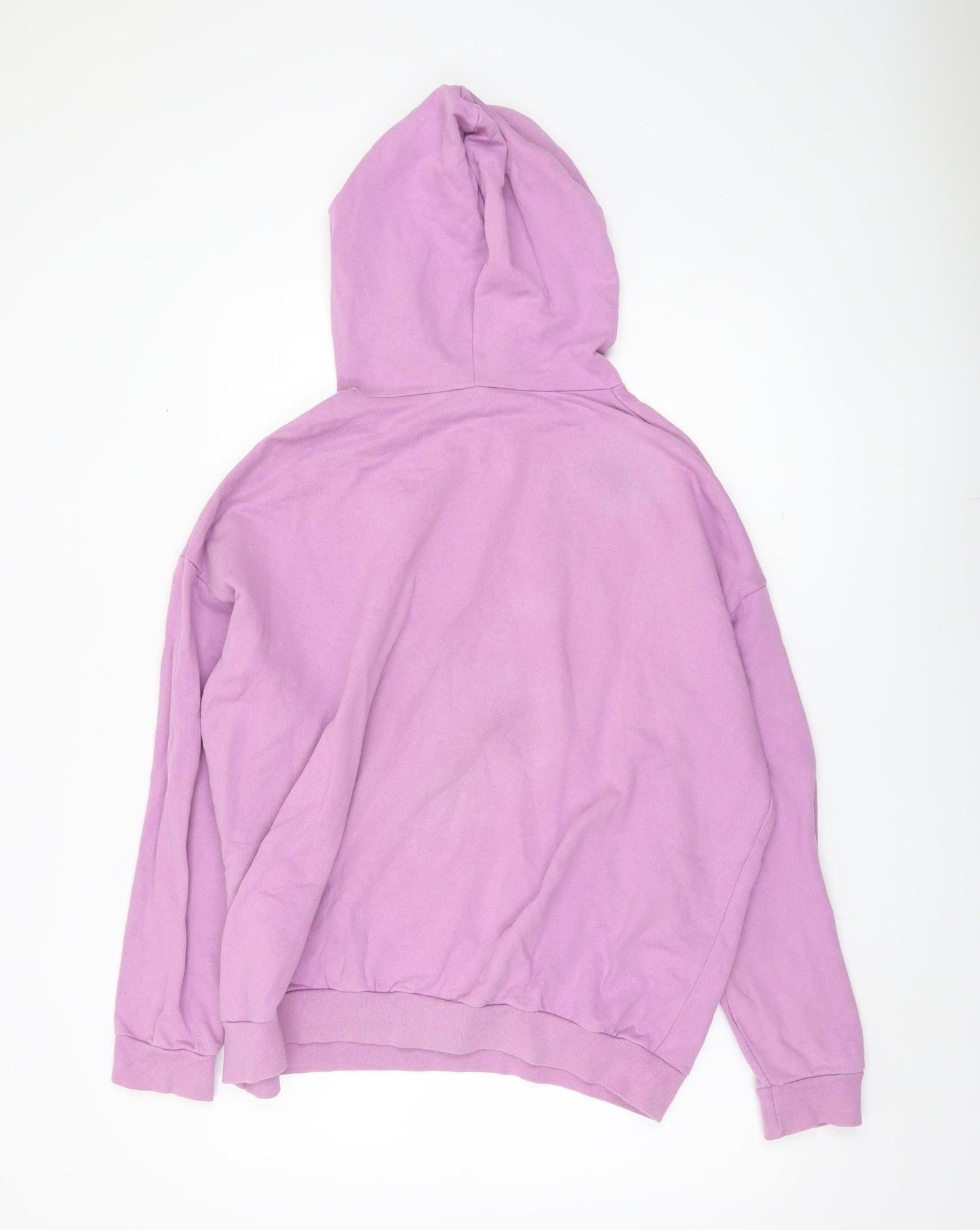 Boohoo Women Pink Size 20 Cotton Pullover Hoodie