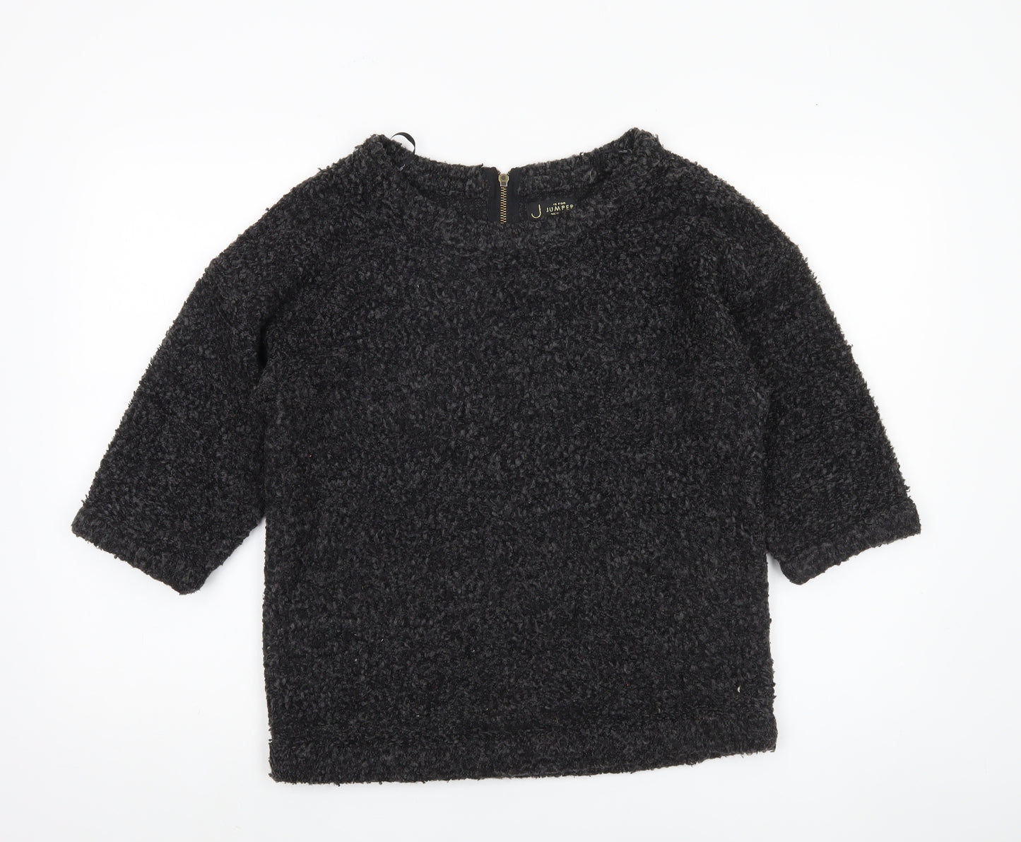 New Look Women's Black 3/4 Sleeve Jumper Size 12