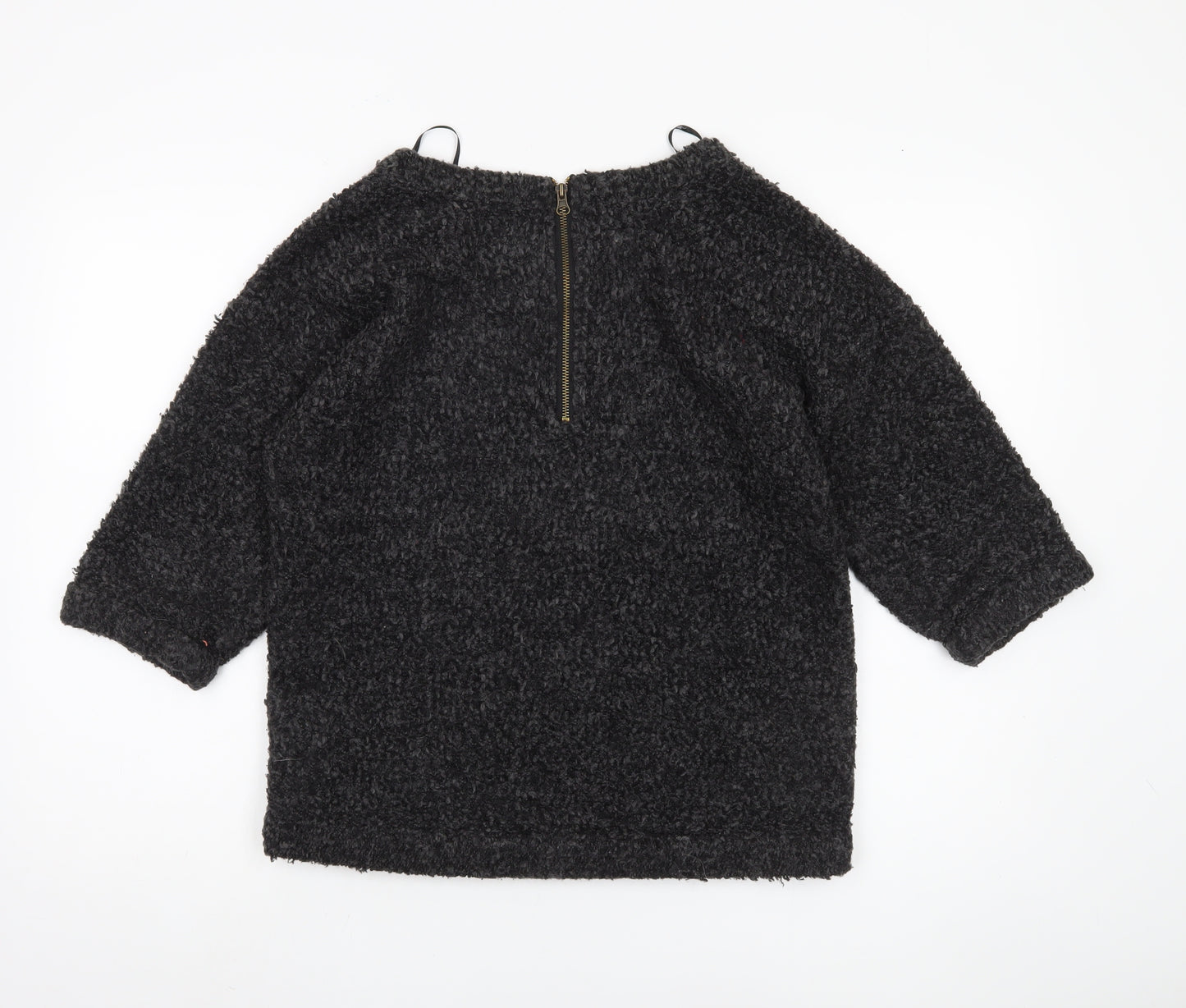 New Look Women's Black 3/4 Sleeve Jumper Size 12