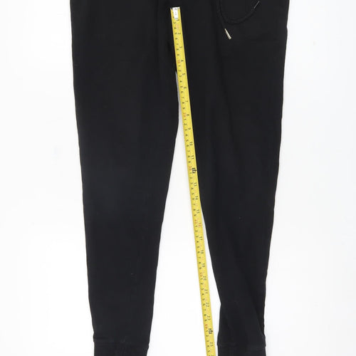 ASOS DESIGN Women's Black Jogger Trousers Size S