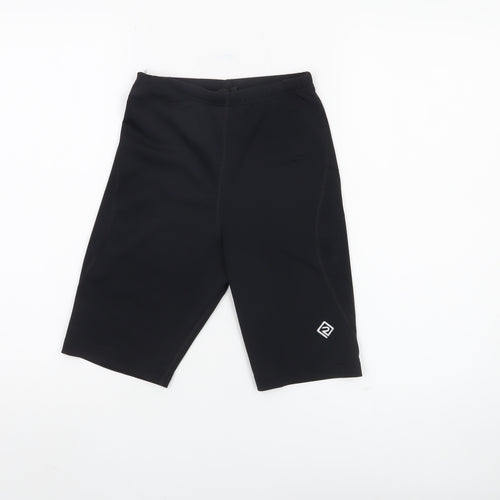 Ronhill Women's Black Biker Shorts, Size S, Athletic