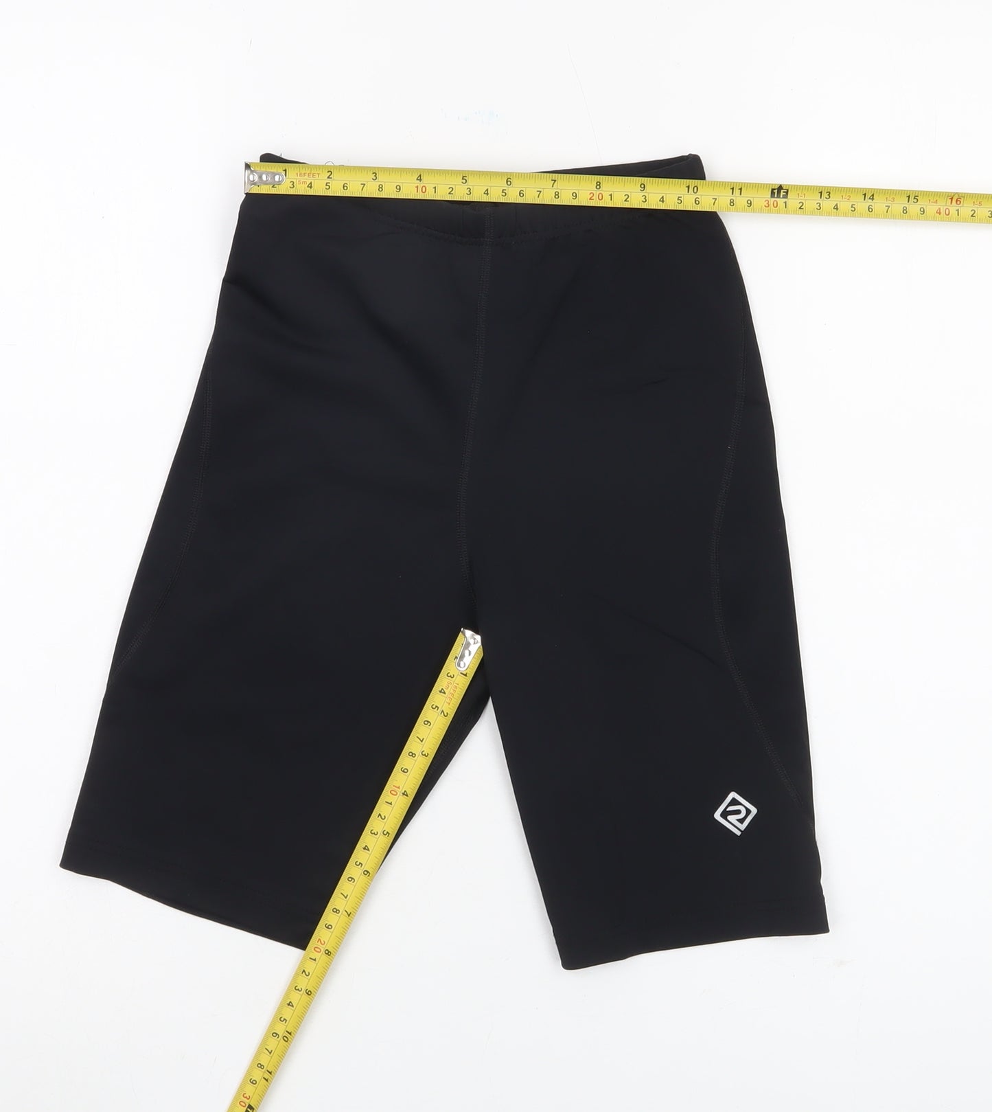 Ronhill Women's Black Biker Shorts, Size S, Athletic