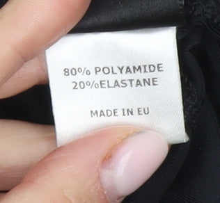 Ronhill Women's Black Biker Shorts, Size S, Athletic