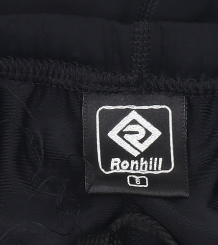 Ronhill Women's Black Biker Shorts, Size S, Athletic