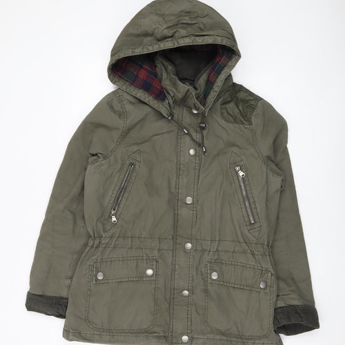 L.O.G.G. Women's Green Parka Jacket Size 12