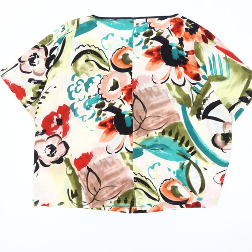 Marks and Spencer Women's Multicoloured Floral Top UK 16