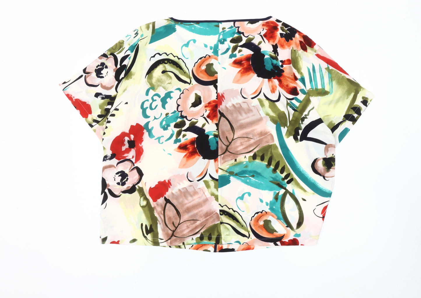 Marks and Spencer Women's Multicoloured Floral Top UK 16