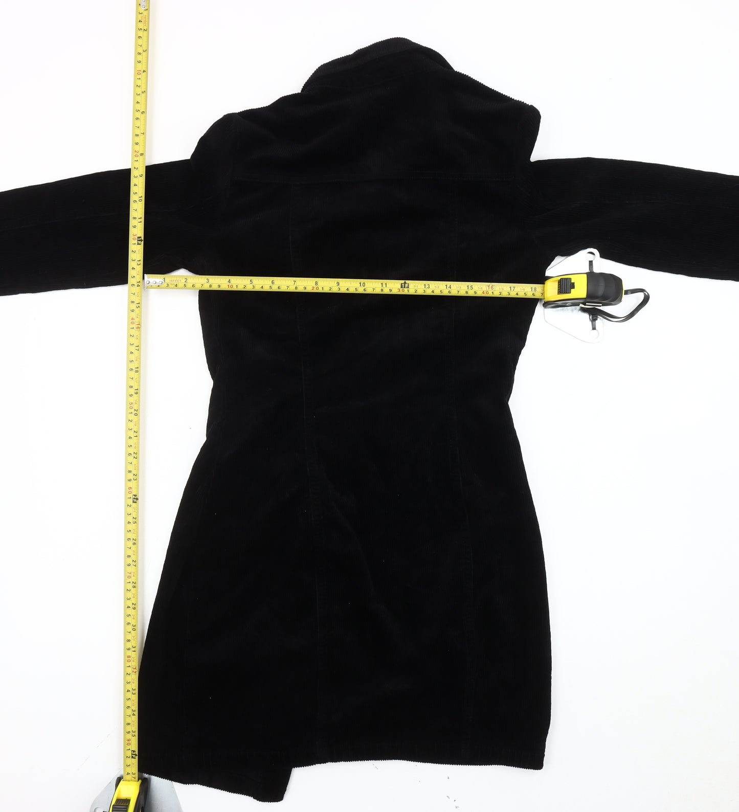 Denim Co Women's Black Corduroy Jacket Size 10