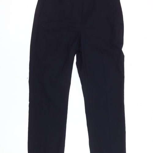 Next Women's Blue Trousers - UK 6R - Casual Workwear