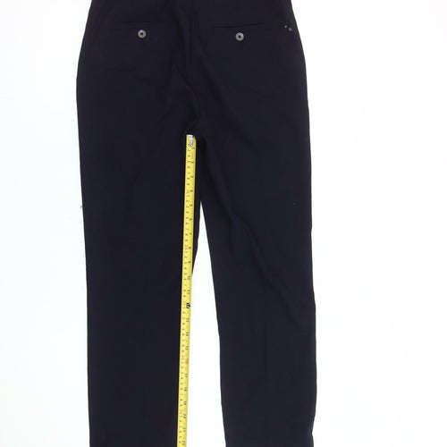 Next Women's Blue Trousers - UK 6R - Casual Workwear