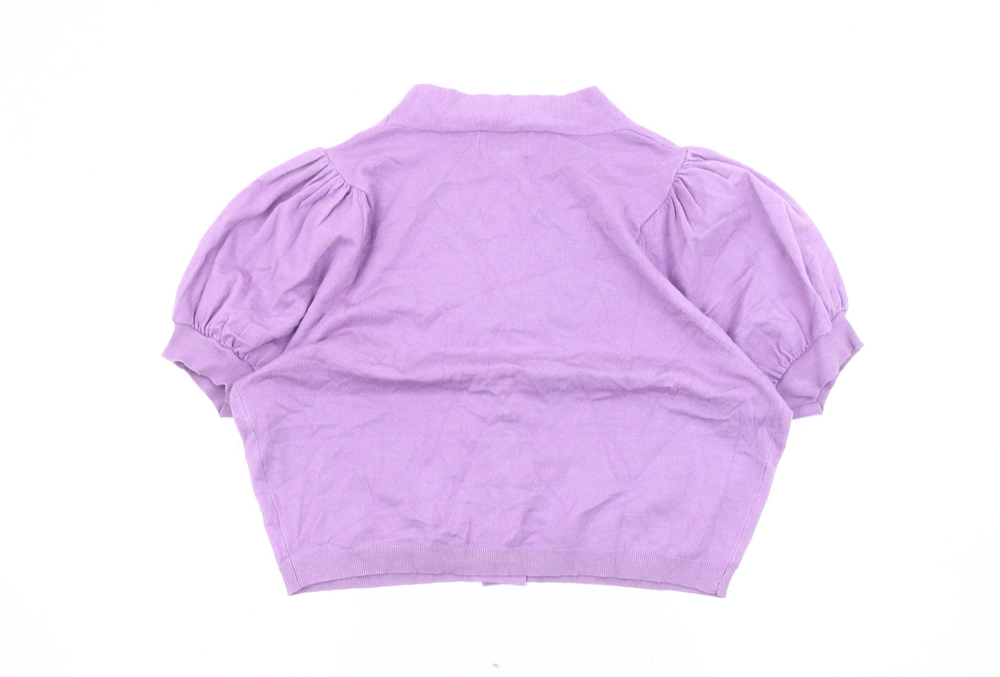 Dancing Leopard Women's Purple Cardigan - Size 14