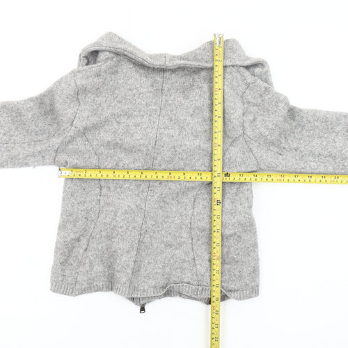 Jigsaw Women's Grey Motorcycle Jacket Size M Casual