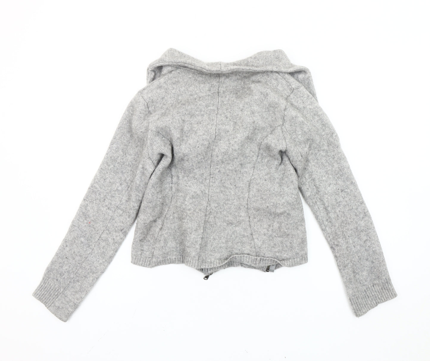 Jigsaw Women's Grey Motorcycle Jacket Size M Casual