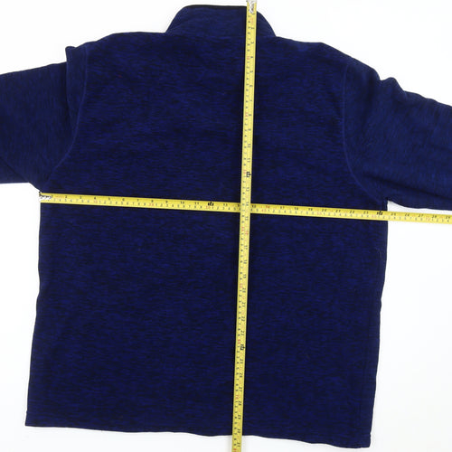 Lincoln Men's Blue Basic Jacket XL - Fleece, Full Zip