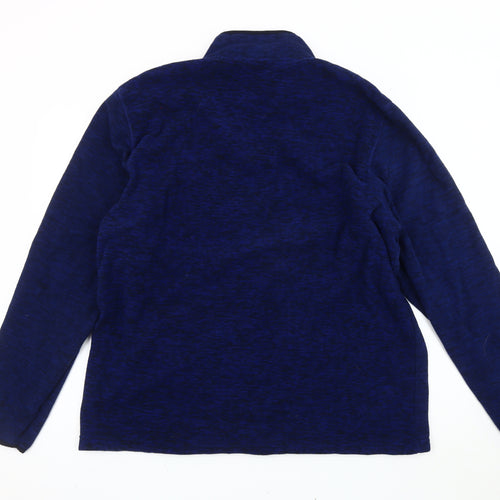 Lincoln Men's Blue Basic Jacket XL - Fleece, Full Zip