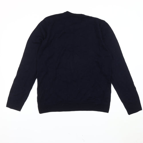 Kin by John Lewis Unisex Black Crew Neck Jumper L