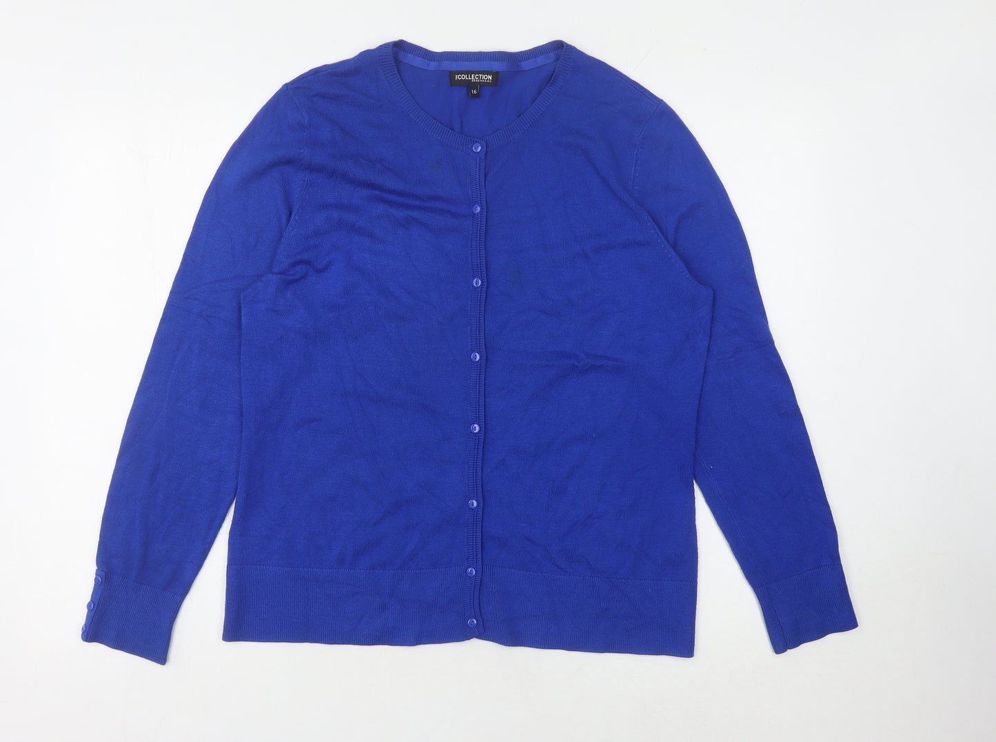 Debenhams Women's Blue Cardigan in Size 16