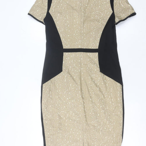 Marks and Spencer Women's Beige Pencil Dress Size 12