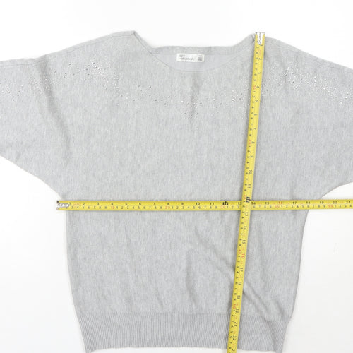 89th & Madison Women's Grey Pullover Jumper M