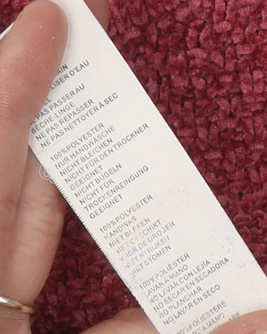 Nasty Gal Women's Red Pullover Jumper M