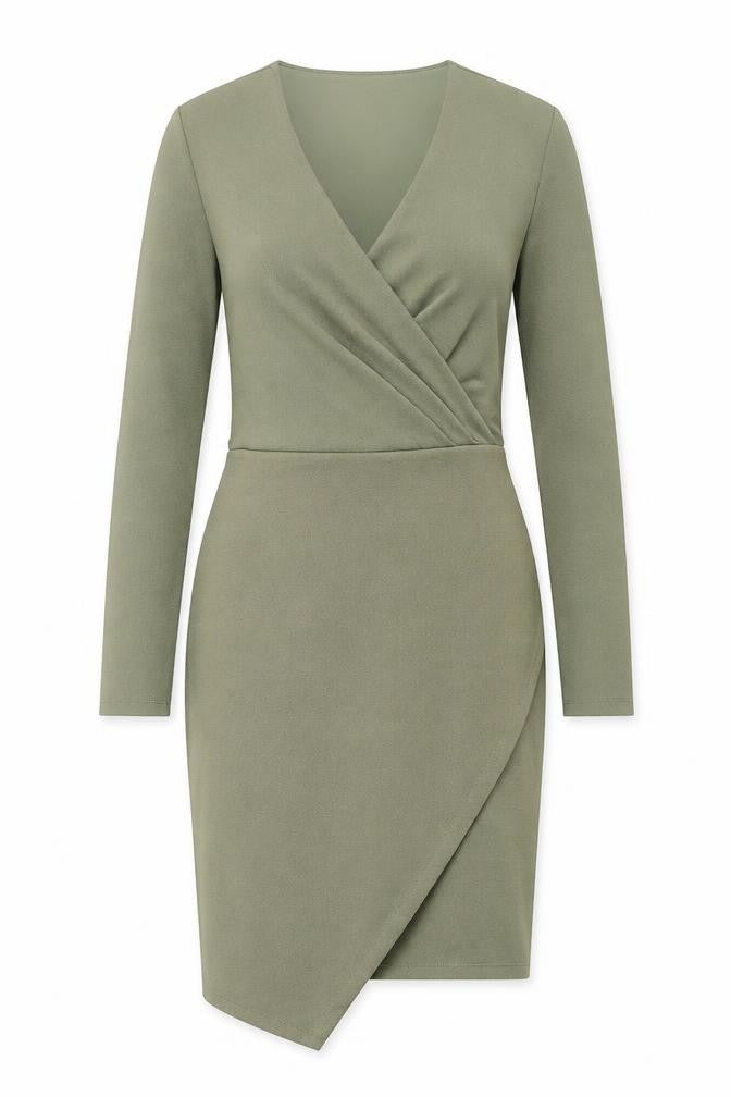 Miss Selfridge Women’s Green Wrap Dress Size 10