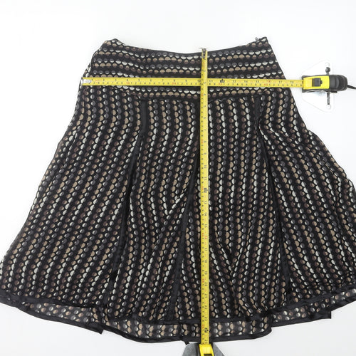 Next Women's Multicoloured A-Line Skirt, Size 12 Petite