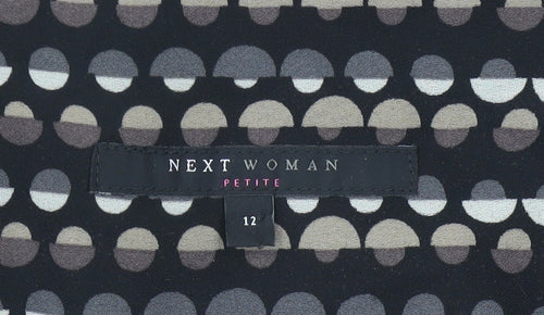 Next Women's Multicoloured A-Line Skirt, Size 12 Petite