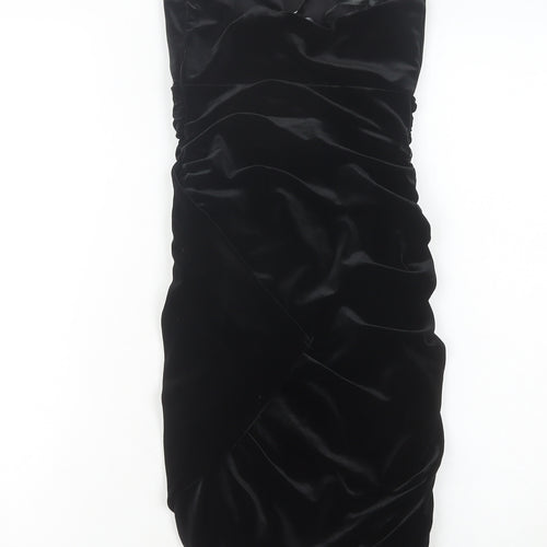 From The Offset Women's Black Strapless Dress - Size 6